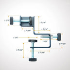 2 pack Drawer Front Installation Clamps, Adjustable Cabinet Face Clamp Set, Quick Mounting & Alignment Tool for Woodworking