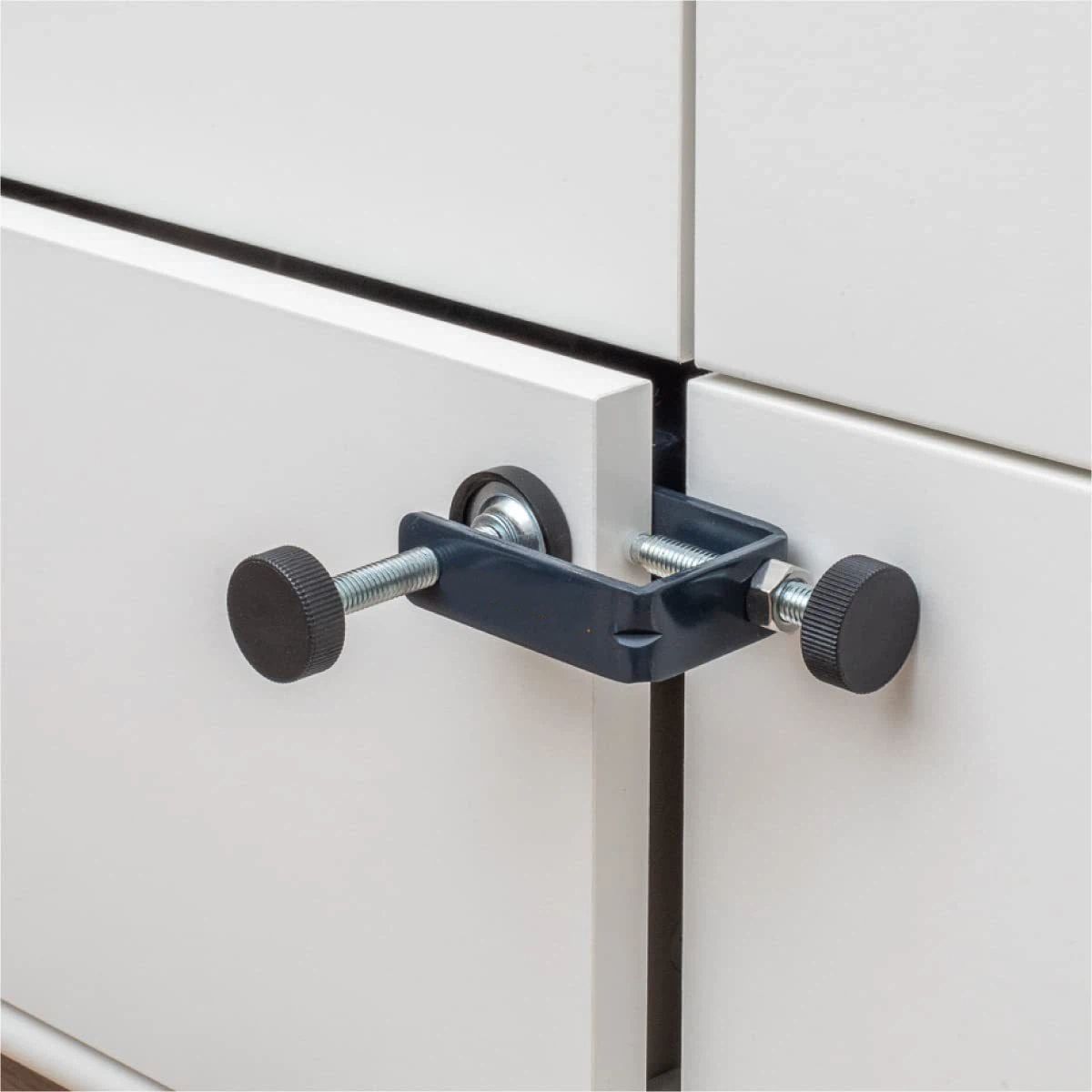 2 pack Drawer Front Installation Clamps, Adjustable Cabinet Face Clamp Set, Quick Mounting & Alignment Tool for Woodworking