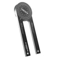 Aluminum Miter Saw Protractor | 7.3-Inch Rust Proof Angle Finder Featuring Precision Laser Engraved Scales