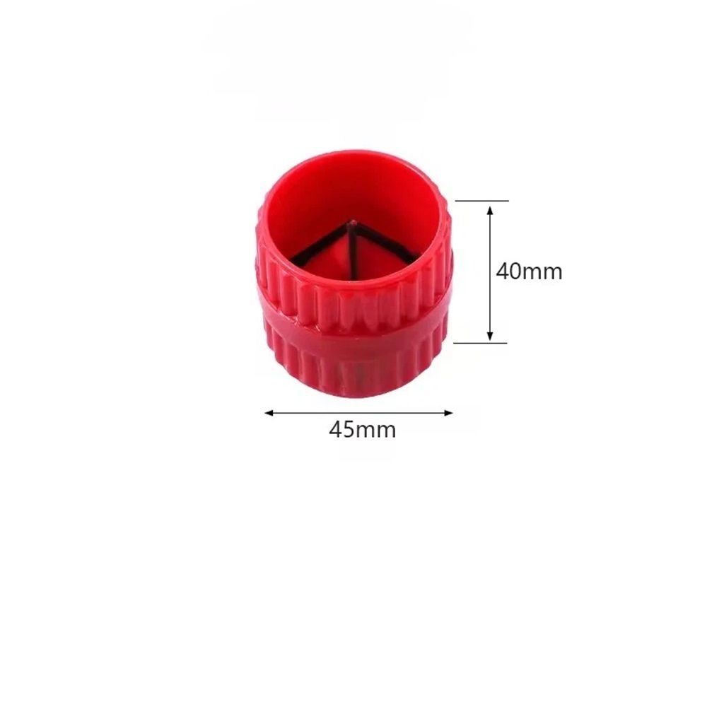 4 Pieces Inner-Outer Pipe Reamer,Acrylic Tubing Chamfer Tool for Copper/Brass/Aluminum Tubes, Deburring Copper Reamer Tubing Chamfer Tool