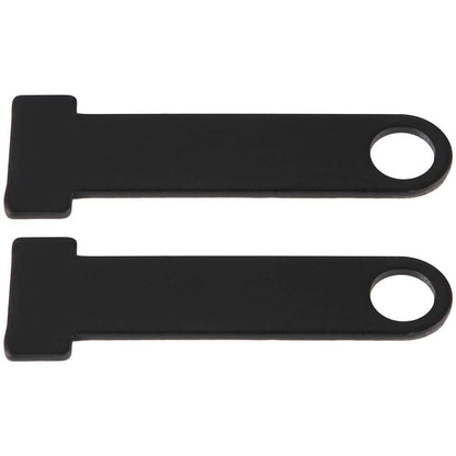 2 pair aluminum alloy Ring Lock, Helmet Strap D Ring Lock aluminum alloy Motorcycle Steel Ring Lock Black