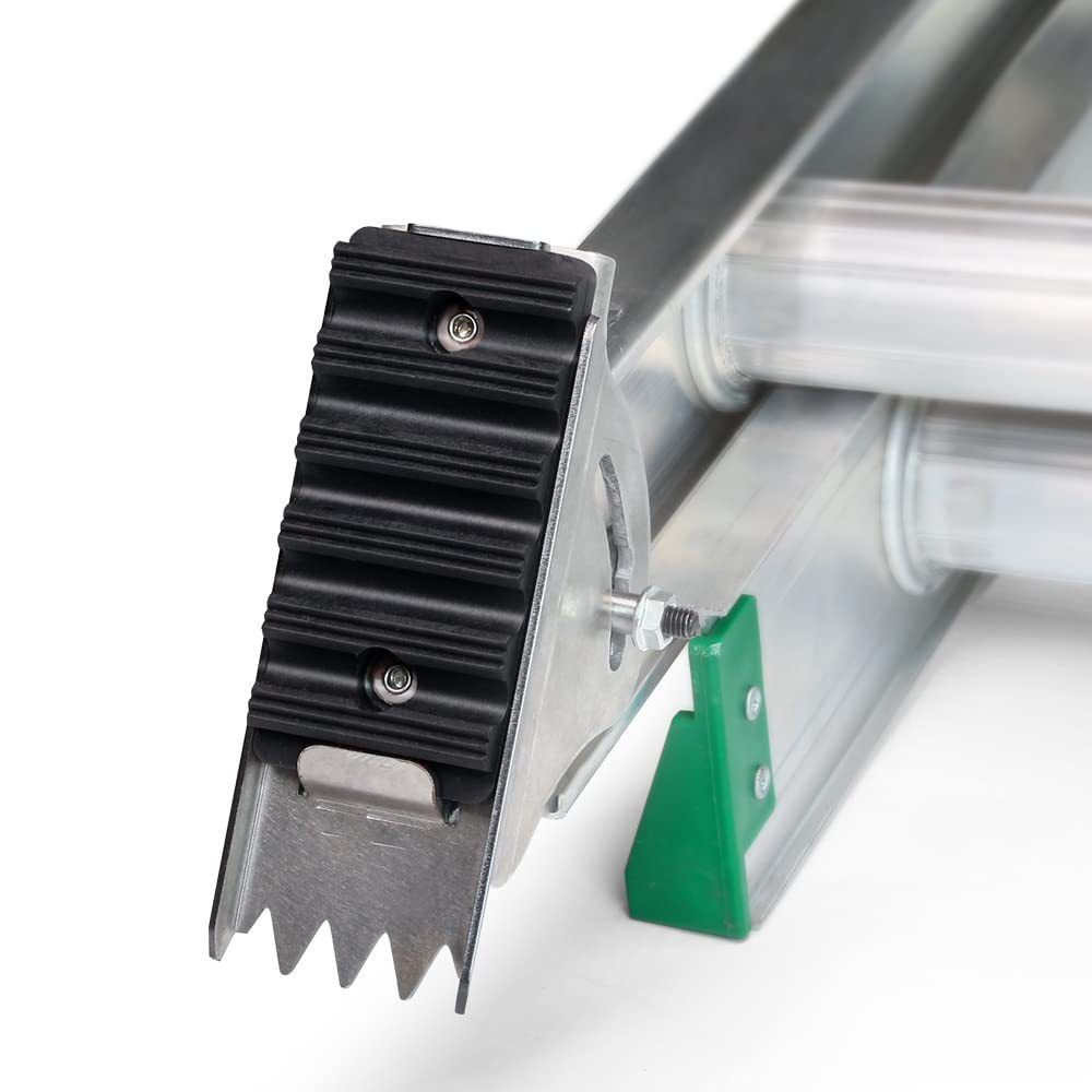 2 pack Replacement Shoe Kit for Aluminium Ladder Extension Ladder Feet, Replacement Parts for Aluminum Ladders