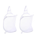 3 pack Mesh Collapsible Small Wall Laundry Baskets，Hanging Laundry Hamper，for Hotel, University Dormitory Use