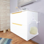 3 pack Mesh Collapsible Small Wall Laundry Baskets，Hanging Laundry Hamper，for Hotel, University Dormitory Use