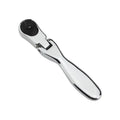 1/4 Inch Mini Ratchet Wrench Screwdriver Chrome Vanadium Steel Reversible 72 Teeth 2 In 1 Socket Batch Head Quick Wrench with Square Head, Socket