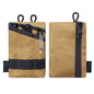Pouch for Men,  Multitool Pocket Pouch Hold Your Flashlight/Pocket Knife, Pen, Notebook Key accessory kit（khaki）