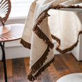 Tablecloth Tablecloth Rectangle Tablecloth Solid Elegant Home Table Decorative Table Cloth Wedding 140*160 cm