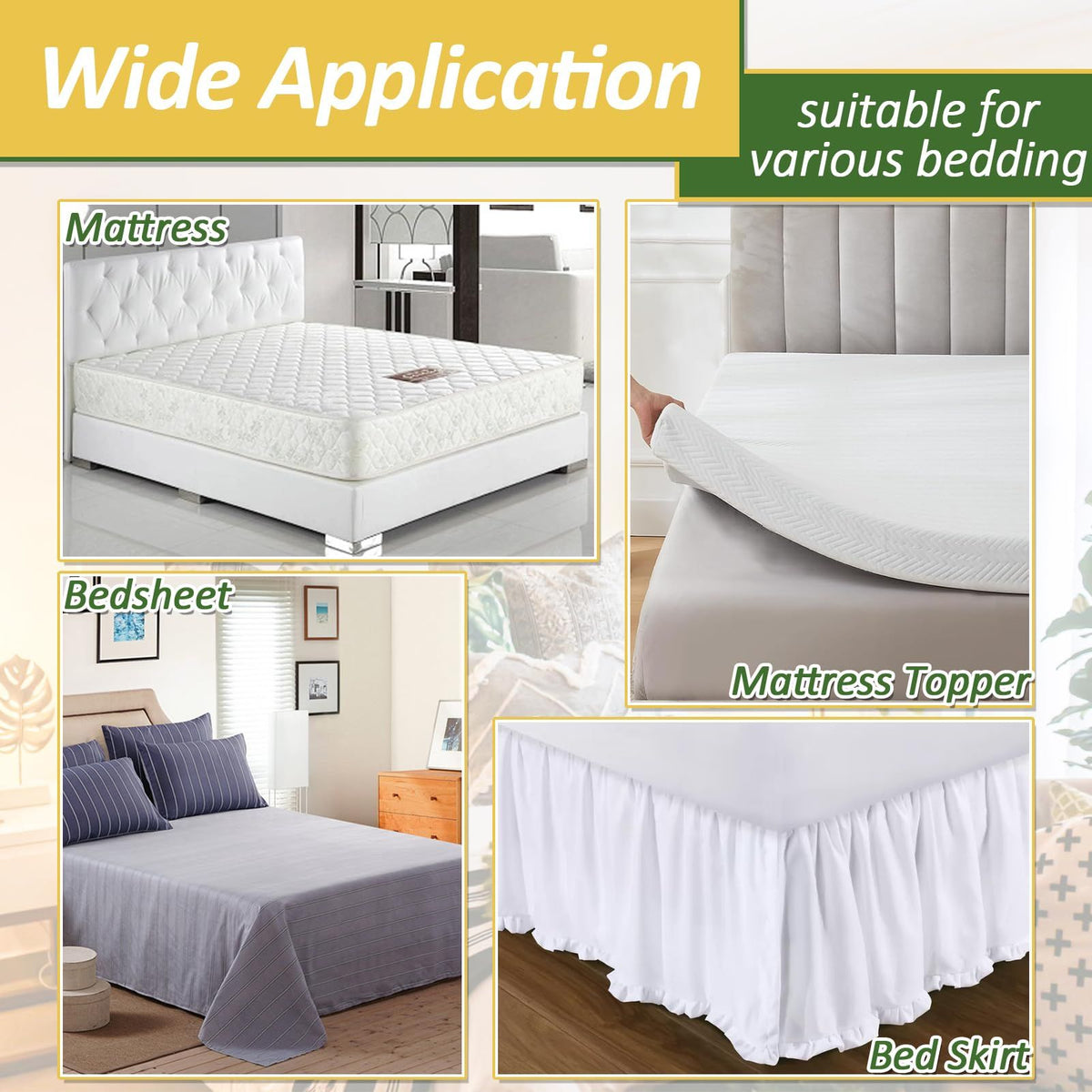 11cm(4.3") X 6M(19.7FT) Non Slip Couch Cushion Grips Holders Mattress Pads Strips Keep Mattress Bed Sheet Sofa Couch Cushion