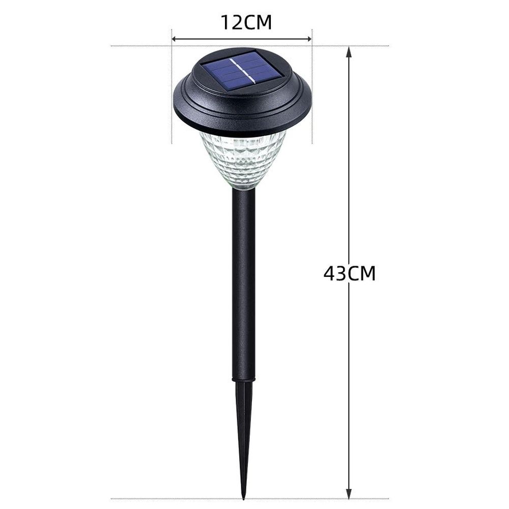 Solar Pathway Lights Outdoor 8 Pack, Bright Solar Lights Outdoor Waterproof, Unique Decoration for Garden Patio Yard (Warm White)