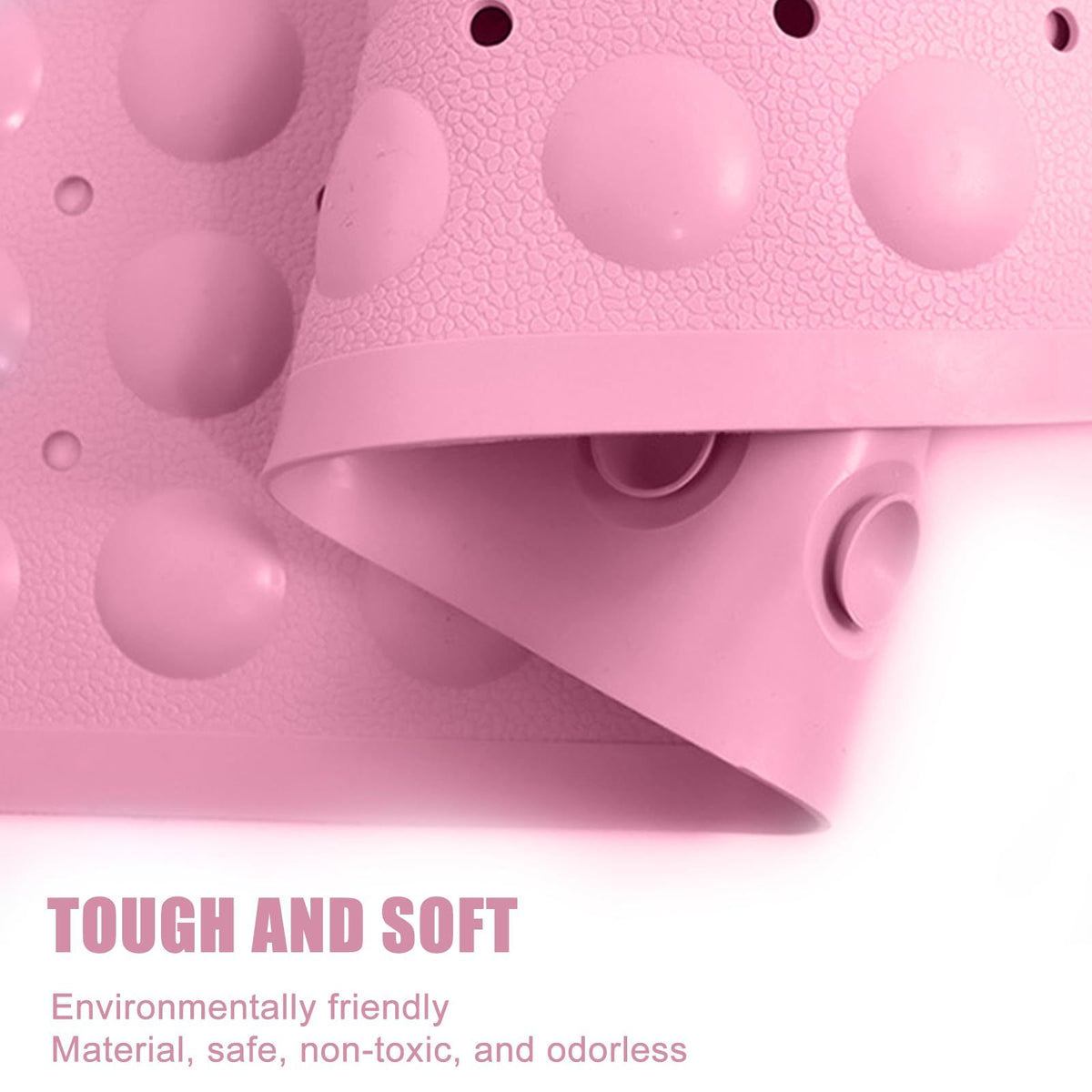 Anti Slip Extra Long Bathtub and Shower mat 39" x 16", Wet Floor Non-Slip for Elderly & Kids Bathroom,Longer Bathtub Mats
