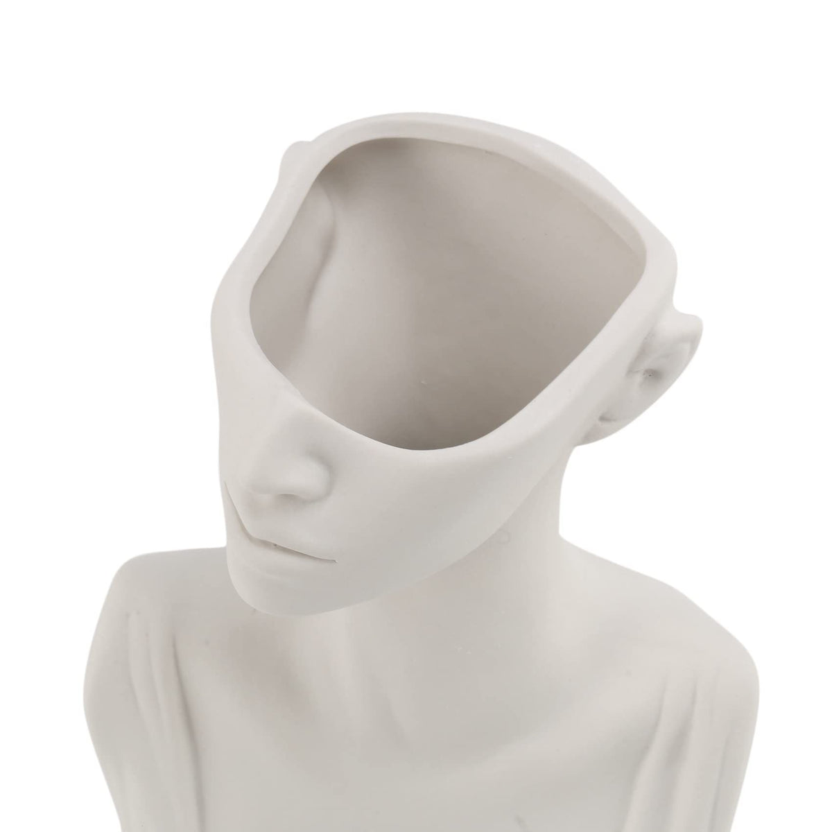 Human Head Face Flower Vases Portrait Vase Decorative Nordic Flower Pot Ornament Ceramics Statue Crafts Home
