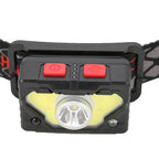 Small Portable Multi Angle Adjustment Rechargeable Headlamp Led Headlamp with USB Charging for Biking, Camping