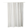 Herringbone Shower Curtain –Water Resistant, Wrinkle Resistant, Machine Washable, Polyester Shower Curtain-Dorm Room 180*180cm