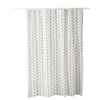 Herringbone Shower Curtain –Water Resistant, Wrinkle Resistant, Machine Washable, Polyester Shower Curtain-Dorm Room 180*180cm