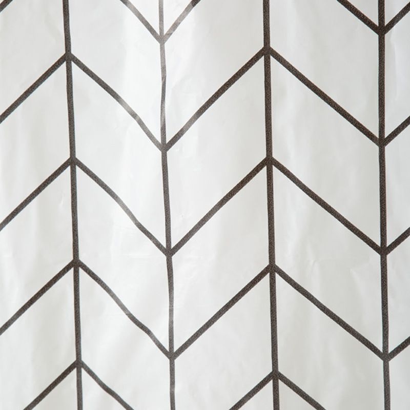 Herringbone Shower Curtain –Water Resistant, Wrinkle Resistant, Machine Washable, Polyester Shower Curtain-Dorm Room 180*180cm