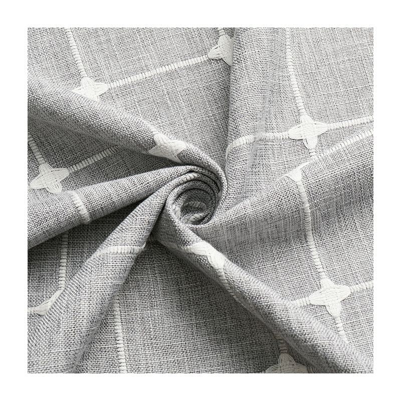 Farmhouse Shower Curtain,Linen Rustic Heavy Duty Striped Fabric Shower Curtain Set with Tassel,Water Repellent,Vintage Country