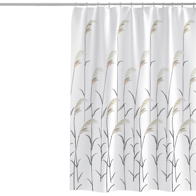 Shower Curtain Bathroom Bathroom Curtain Waterproof Fabric Partition Curtains (Color : D, Size : 80 * 180cm)