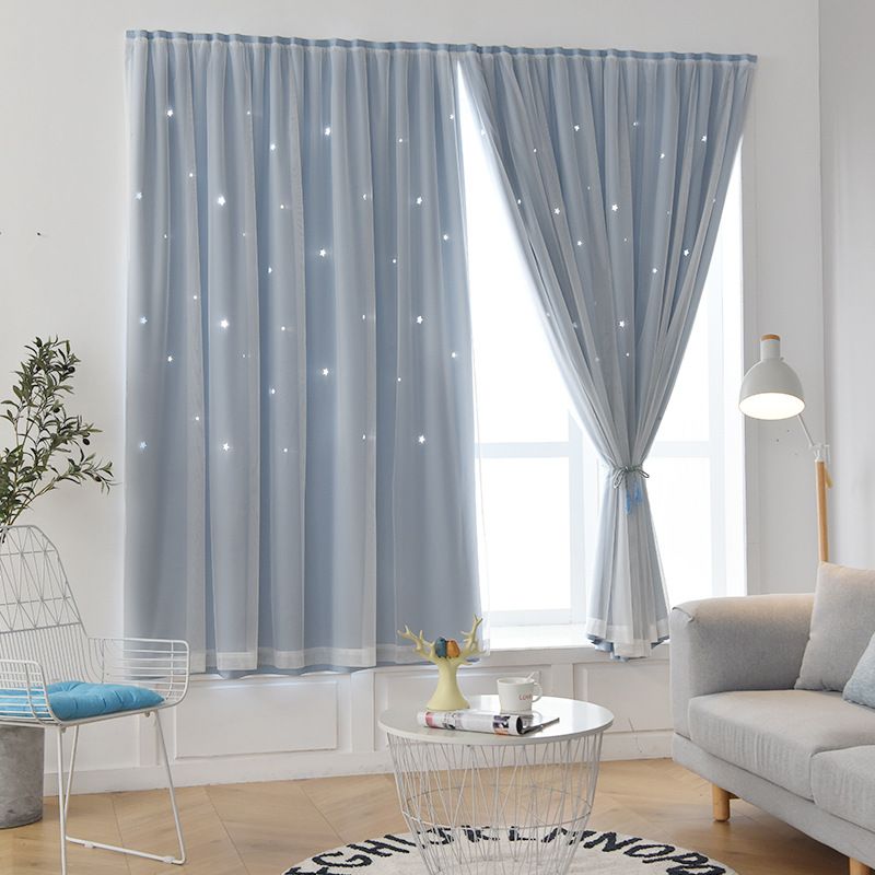 Curtains Blackout Curtains for Bedroom Double Layer Curtains Kids Curtains Cute Curtains Kids Blackout Curtains, Curtains 1 Panel