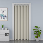 Blackout Door Curtains for Doorway Closet Curtains for Living Room Thermal Insulated Room Darkening Grommet Top Window Drapes