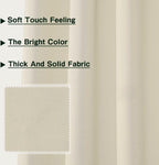 Blackout Door Curtains for Doorway Closet Curtains for Living Room Thermal Insulated Room Darkening Grommet Top Window Drapes