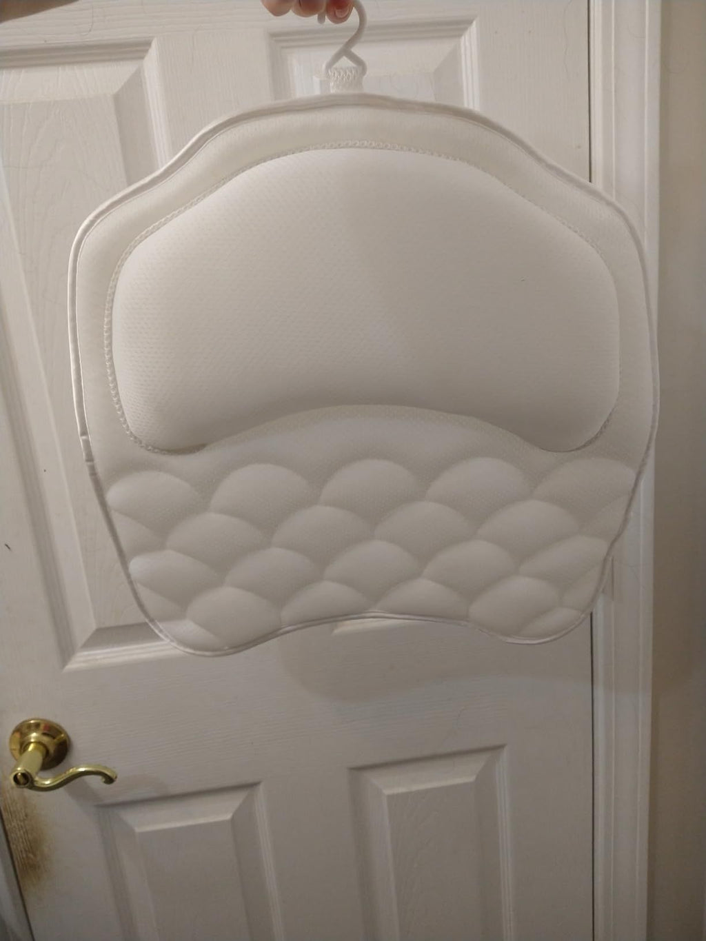 Bathtub Spa Pillow Bath Pillows for tub, with Non-Slip 6 Large Strong Suction Cups, Free Machine Washable Bag