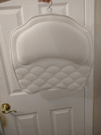 Bathtub Spa Pillow Bath Pillows for tub, with Non-Slip 6 Large Strong Suction Cups, Free Machine Washable Bag