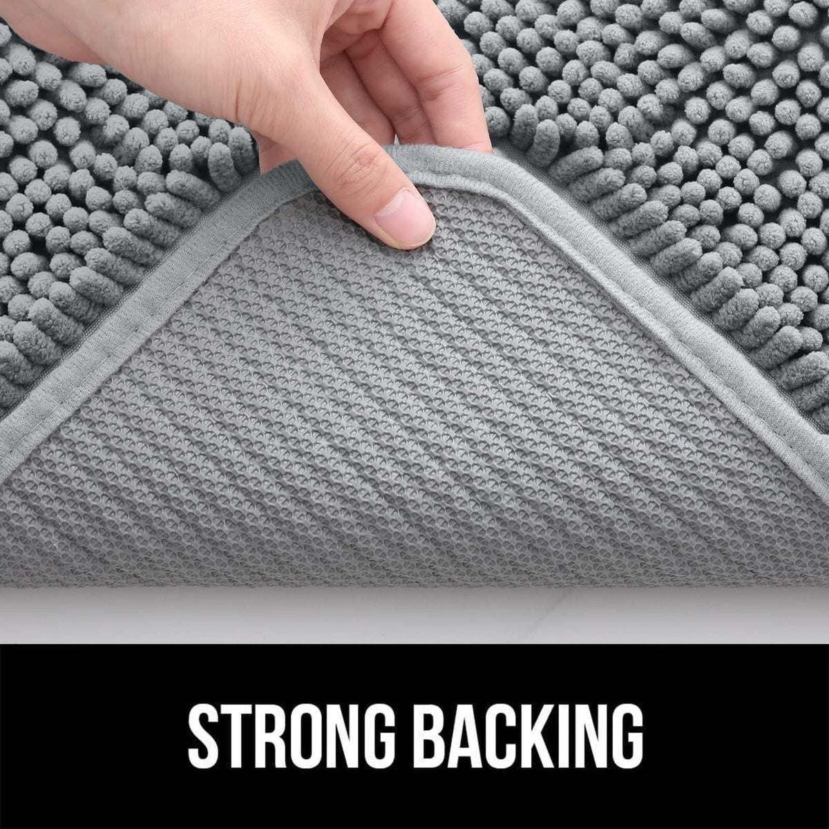 Dog Door Mat for Muddy Paws,Absorbs Moisture and Dirt,Non-Slip Washable Mat,Entry Indoor Door Mat for Inside Floor(40*60CM, Grey)