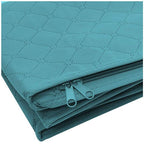 Under bed Clothing Storage Bags, Clothes Storage Bag Foldable, Fabric zip storage Box with lids, Waterproof Thick 3 Pack