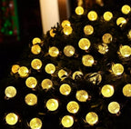 Solar String Lights, Outdoor String Light Lighting Modes Waterproof Solar Powered Patio Solar Light for Garden Yard Porch 30 LED