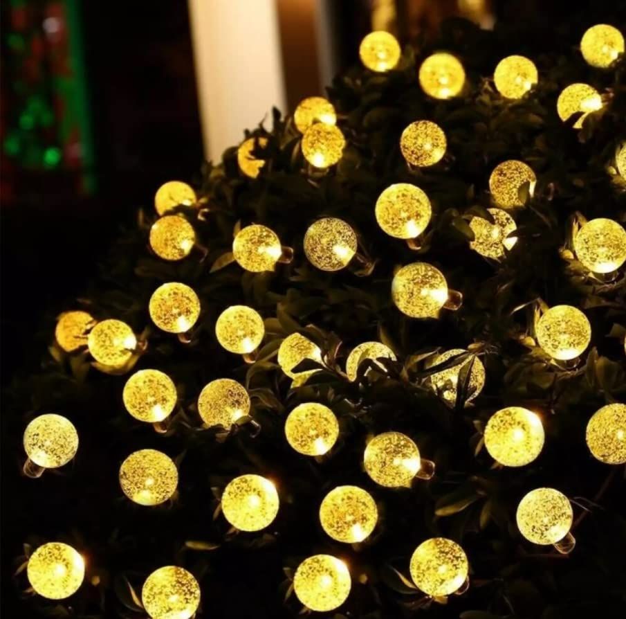 Solar String Lights, Outdoor String Light Lighting Modes Waterproof Solar Powered Patio Solar Light for Garden Yard Porch 30 LED