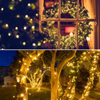 Solar String Lights for Outside,39Ft 100 LED Solar String Lights Outdoor with 8 Modes,Solar Lights for Outside Waterproof for Yard