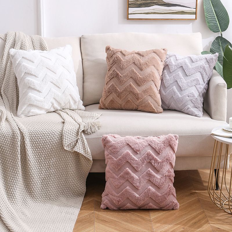 Pack of 4 Decorative Throw Pillow Covers Set 45*45cm, Soft Durable Home Decor Accents Cushion Pillows Case for Sofa Couch, Living