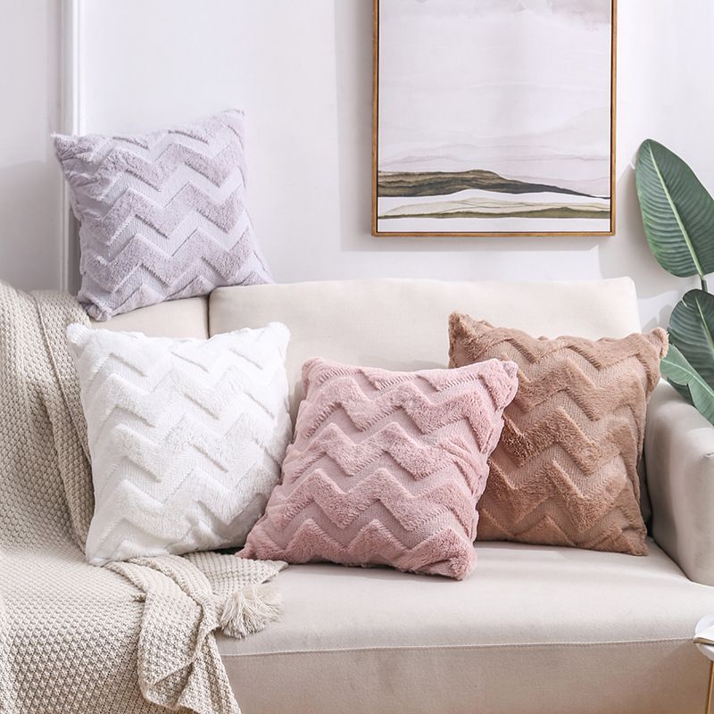 Pack of 4 Decorative Throw Pillow Covers Set 45*45cm, Soft Durable Home Decor Accents Cushion Pillows Case for Sofa Couch, Living