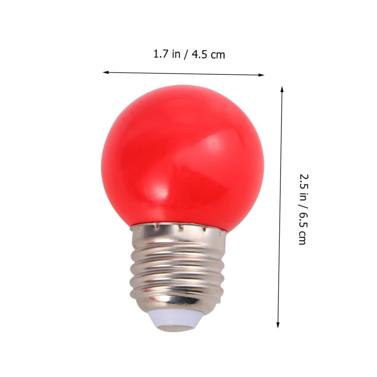 10pcs Light Bulb Lantern Decorative Party Decorations Outdoor Decor Party Round Bulbs Outdoor Wine Cooler RGB Bulb