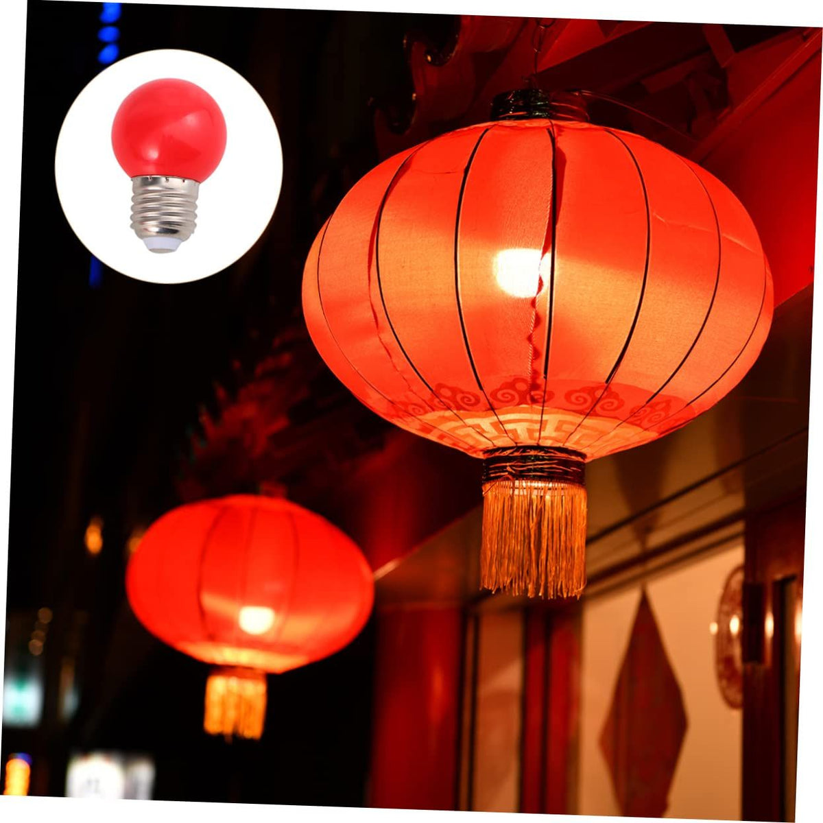10pcs Light Bulb Lantern Decorative Party Decorations Outdoor Decor Party Round Bulbs Outdoor Wine Cooler RGB Bulb
