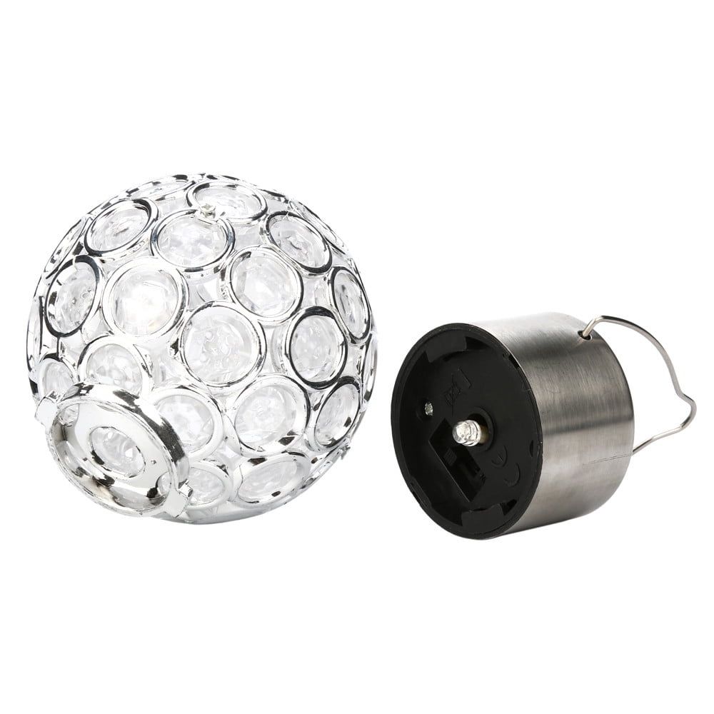 Solar-Powered Multicolor LED Hanging Light | Outdoor Garden & Camping Decor | Rotatable Design | 6-10H Runtime | Waterproof IP44 | No Wiring Needed | 1.2" Hook