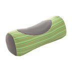 Buckwheat Bolster Pillow with Cotton Cover, Pressure Relief Neck Support Pillow, All-Night Comfort, Natural Buckwheat Hull Pillow for Improved Posture, Green