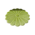 Flower Shaped Bathroom Floor Mat 23x23in Soft Absorbent Non Slip Anti Skid Bath Rug Decorative Waterproof for Home Entrance