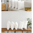 18"x18" Outdoor Pillow Inserts, Water Resistant Throw Pillow Inserts, Cushion Inner Pads for Patio, Furniture, Sofa, Bed, Living Room, Garden Decorative Waterproof Pillow Inserts