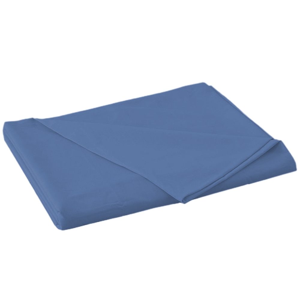 Simple Deluxe Queen Sheet Only, Deep Pocket Breathable & Cooling Bed Sheets, Easy Care Cotton Microfiber Bedsheets, Easy-Fit, Hotel Luxury Style Smooth Wrinkle Resistant Bedding, Blue