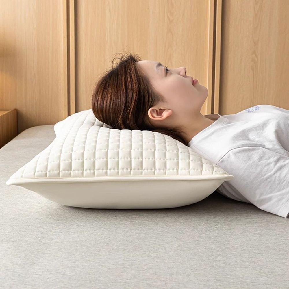 Pillow Protector Covers 2 Pack 48x74cm Waterproof Oil Stain Resistant Breathable Washable Soft Elastic Edge Standard Size for Bed Pillow Hygiene Home Sleeping Gift
