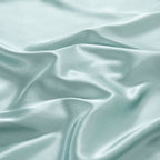 King Satin Fitted Sheet Black - Silky Smooth Breathable Bottom Sheet, Hotel-Quality