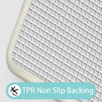Beach Bathroom Rugs Coastal Seashell Bath Mat Funny Extra Soft Tufted Quick Dry Bath Mats for Bathroom Ocean Wave Starfish Decor Carpet Shower Non Slip Bath Rug