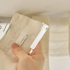 25pcs Pinch Pleat Curtain Hooks Plastic for Door Curtain Quick Installation at Home