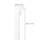 25pcs Pinch Pleat Curtain Hooks Plastic for Door Curtain Quick Installation at Home