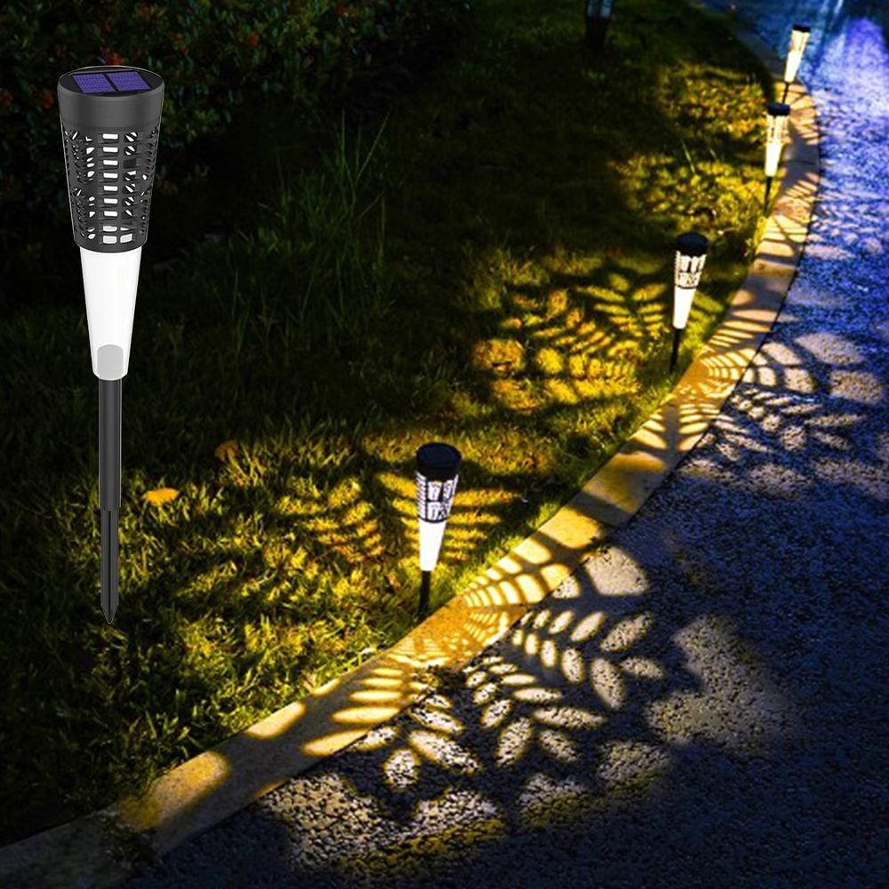 Bright Solar Outdoor Lights Flashing Color Changing LED Solar Outdoor Lights IP67 Solar Lights Solar Garden Lights For Walkway Garden Patio