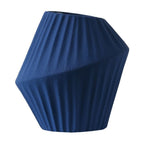 1Pc Premium Ceramics Vase Blue for Hydroponics and Flower Display