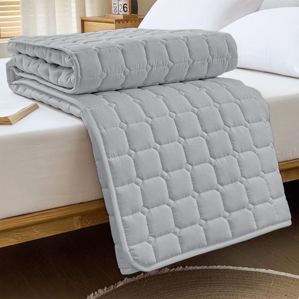 Queen Mattresses Mattress Queen Size 41 Inch Three-dimensional Velvet Mattress Thickened Mattress Dormitory Soft Cushion Gray