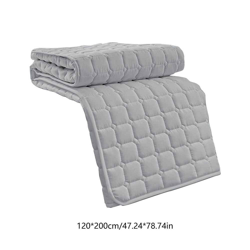 Queen Mattresses Mattress Queen Size 41 Inch Three-dimensional Velvet Mattress Thickened Mattress Dormitory Soft Cushion Gray