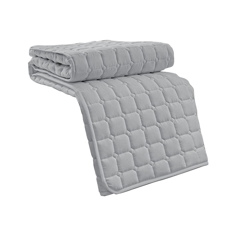 Queen Mattresses Mattress Queen Size 41 Inch Three-dimensional Velvet Mattress Thickened Mattress Dormitory Soft Cushion Gray